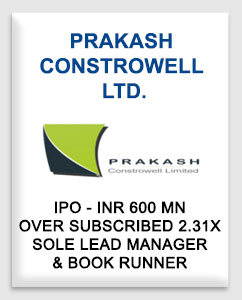 Prakash Constrowell Limited