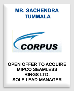 Mr. Sachendra Tummala(MIPCO Seamless Rings Limited)
